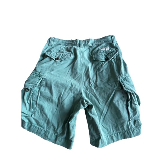Polo Ralph Lauren Relaxed-Fit Slub Twill Cargo Shorts Light Green Mens 34 - Picture 5 of 9